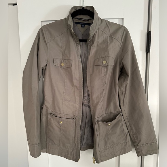Tommy Hilfiger - Grey Rain Jacket - Picture 1 of 3